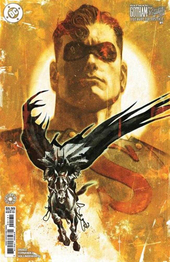 Batman Gotham By Gaslight A League For Justice #1 (Of 6) Cover B Sebastian Fiumara Card Stock Variant | L.A. Mood Comics and Games