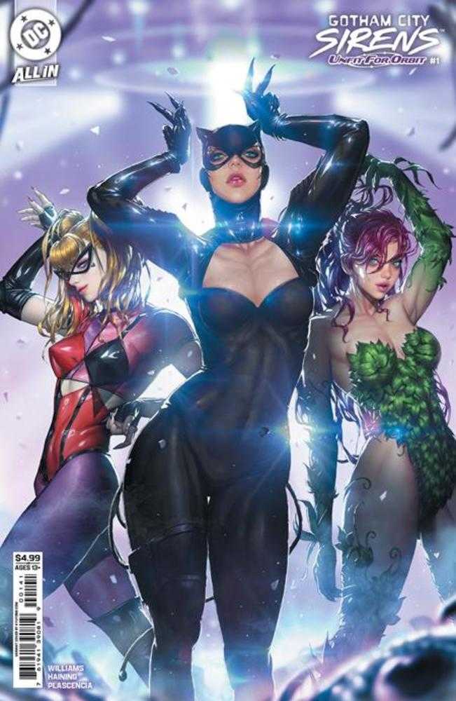 Gotham City Sirens Unfit For Orbit #1 (Of 5) Cover C Kyuyong Eom Card Stock Variant | L.A. Mood Comics and Games