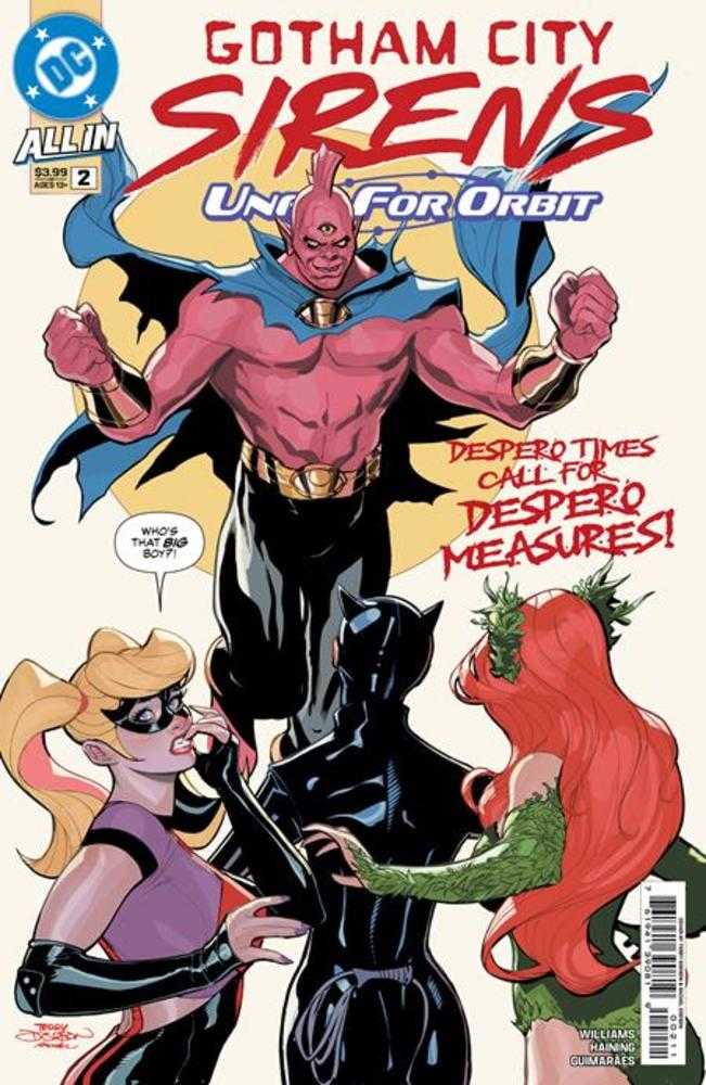 Gotham City Sirens Unfit For Orbit #2 (Of 5) Cover A Terry Dodson & Rachel Dodson | L.A. Mood Comics and Games