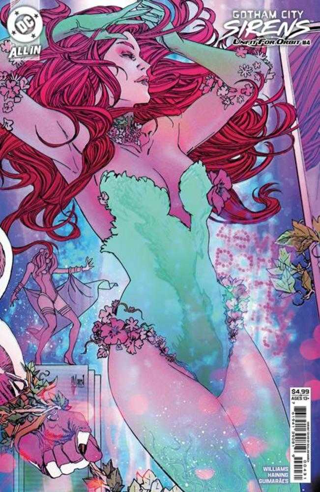Gotham City Sirens Unfit For Orbit #4 (Of 5) Cover C Guillem March Connecting Card Stock Variant | L.A. Mood Comics and Games