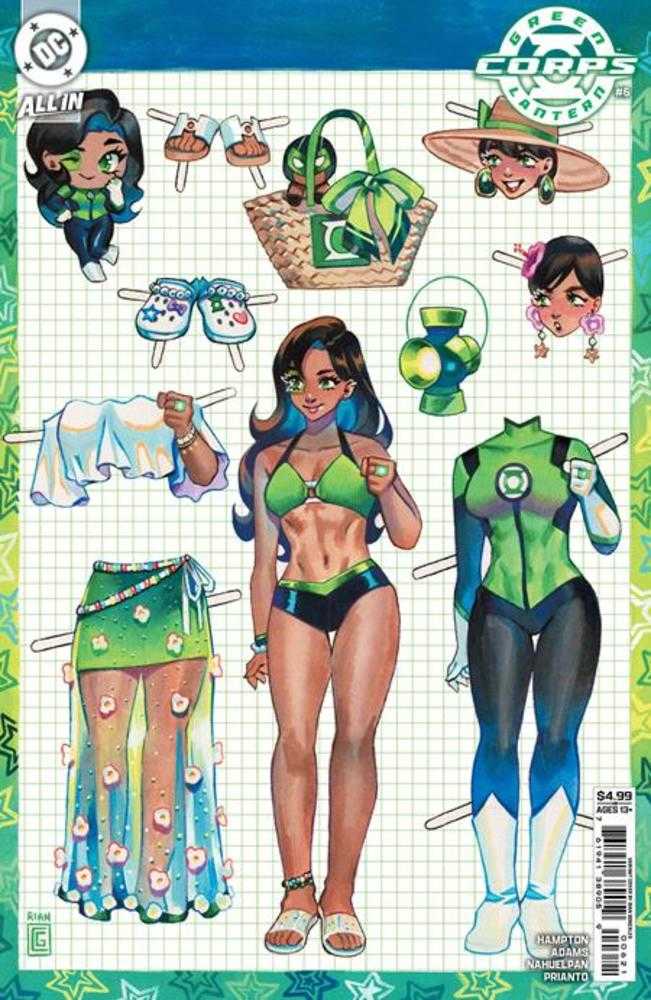 Green Lantern Corps #6 Cover C Rian Gonzales Card Stock Variant | L.A. Mood Comics and Games