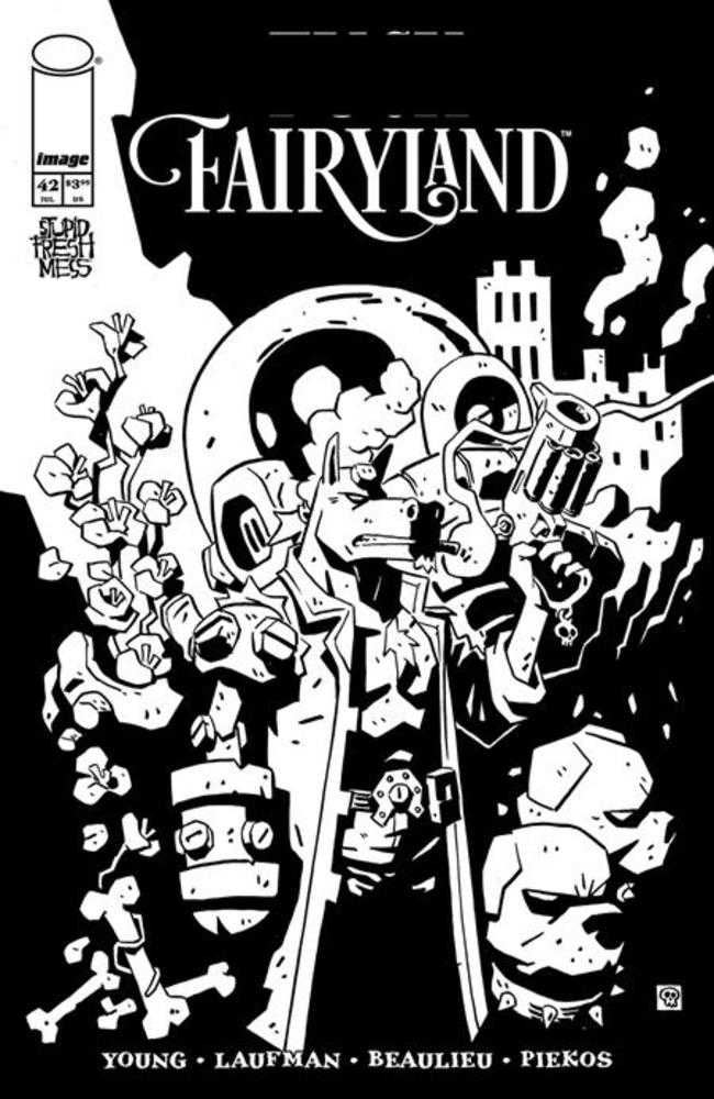 I Hate Fairyland #42 Cover B Derek Laufman Black & White Variant (Mature) | L.A. Mood Comics and Games
