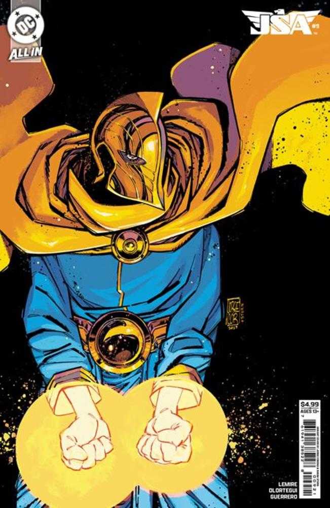 JSA #9 Cover B Jorge Corona Card Stock Variant | L.A. Mood Comics and Games