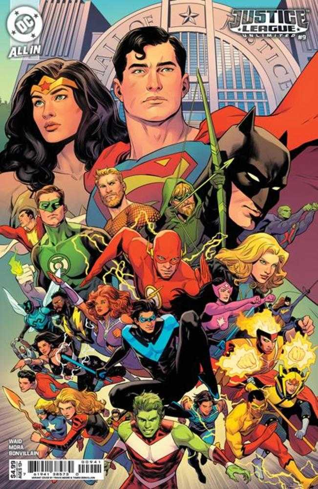 Justice League Unlimited #9 Cover D Travis Moore Card Stock Variant (We Are Yesterday) | L.A. Mood Comics and Games