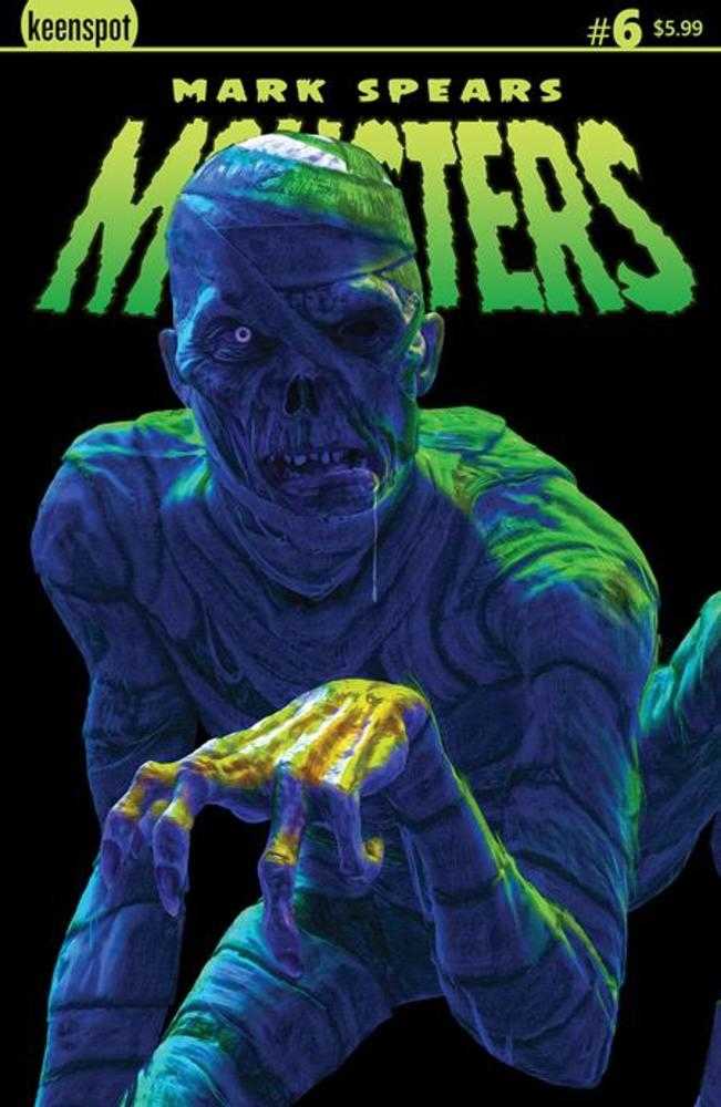 Mark Spears Monsters #6 Cover B Mark Spears The Cursed Mummy Variant | L.A. Mood Comics and Games