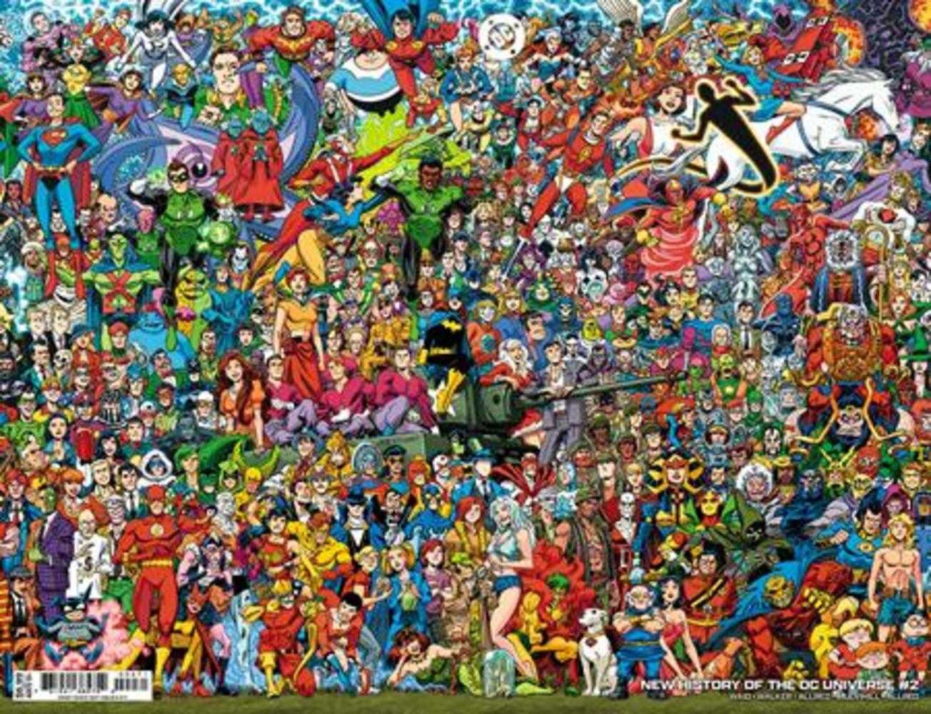 New History Of The DC Universe #2 (Of 4) Cover D Scott Koblish Legacy Card Stock Variant | L.A. Mood Comics and Games