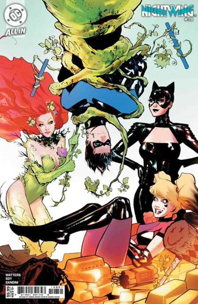 Nightwing #128 Cover D Marcio Takara Gotham City Sirens Card Stock Variant | L.A. Mood Comics and Games