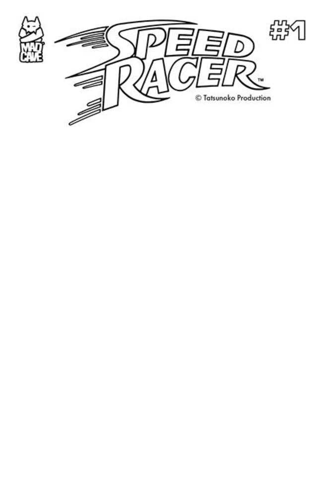 Speed Racer #1 Cover F Blank Variant | L.A. Mood Comics and Games