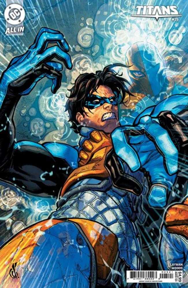 Titans #25 Cover B Carlos Danda Card Stock Variant | L.A. Mood Comics and Games
