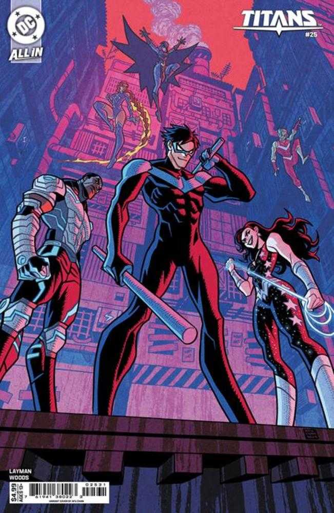 Titans #25 Cover C Afu Chan Card Stock Variant | L.A. Mood Comics and Games