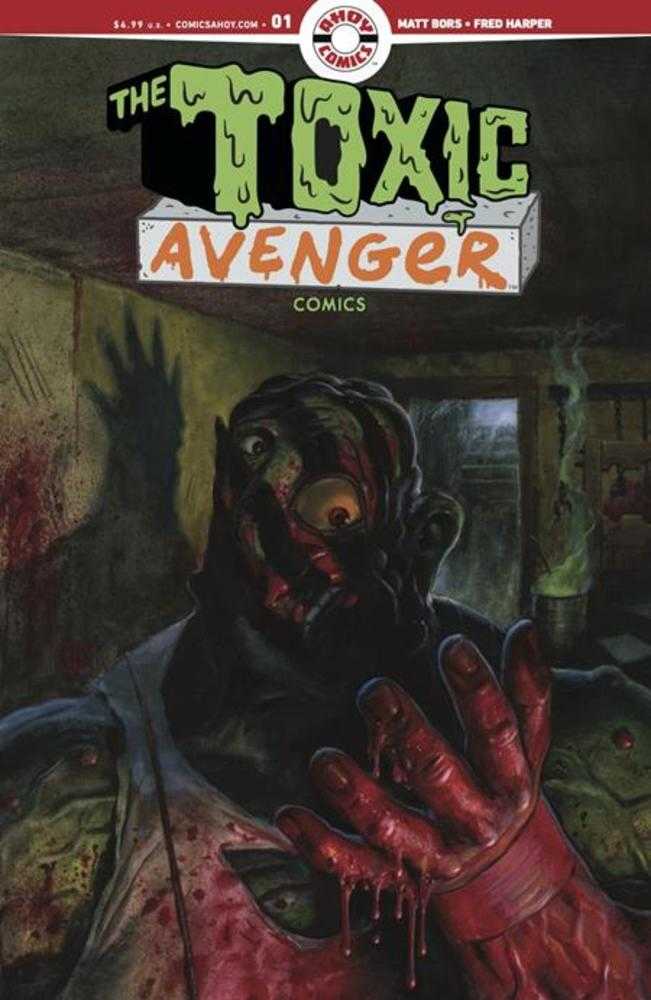 Toxic Avenger Comics #1 Cover A Fred Harper (Mature) | L.A. Mood Comics and Games