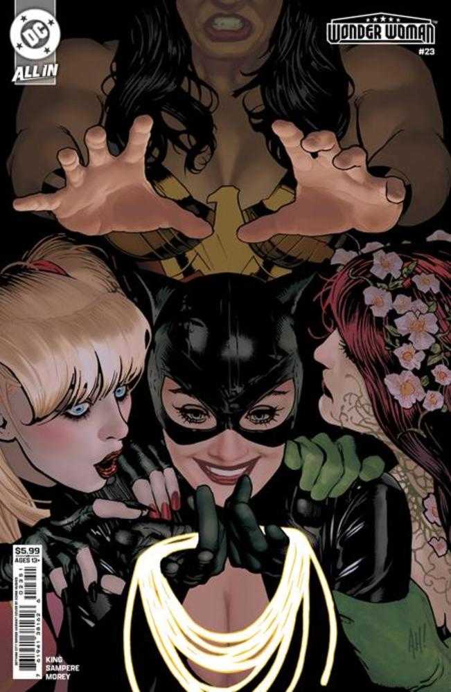 Wonder Woman #23 Cover D Adam Hughes Gotham City Sirens Card Stock Variant | L.A. Mood Comics and Games