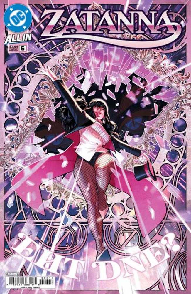 Zatanna #6 (Of 6) Cover A Jamal Campbell | L.A. Mood Comics and Games