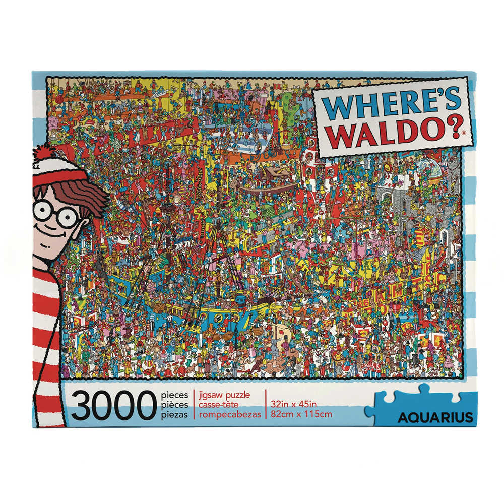 Wheres Waldo 3000 Piece Jigsaw Puzzle | L.A. Mood Comics and Games