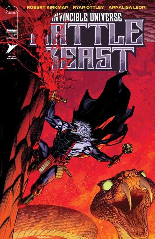 Invincible Universe Battle Beast #1 2nd Print Cover C Ryan Sook Variant | L.A. Mood Comics and Games