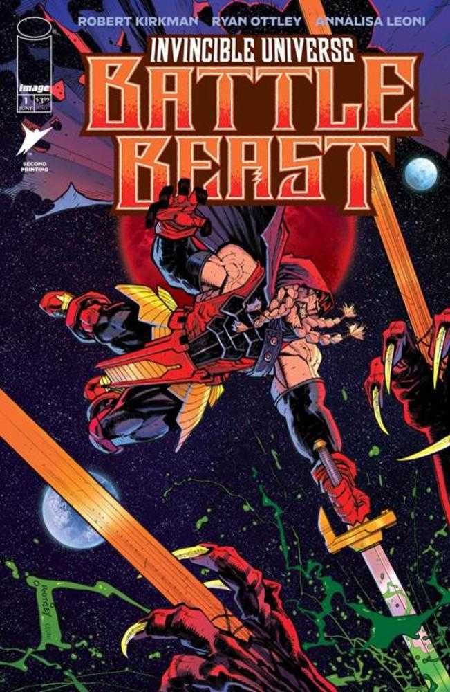 Invincible Universe Battle Beast #1 2nd Print Cover A Ryan Ottley | L.A. Mood Comics and Games