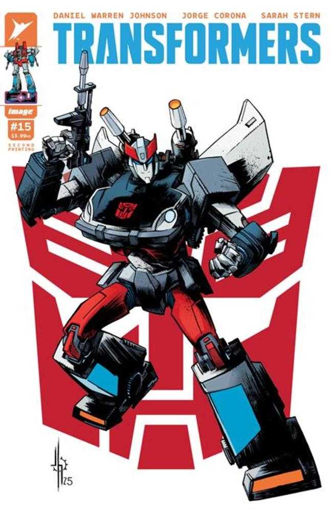 Transformers #15 2nd Print Cover B Jason Howard Variant | L.A. Mood Comics and Games