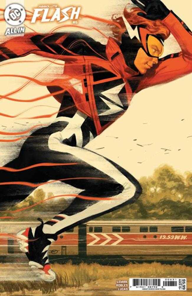 Absolute Flash #6 Cover B David Talaski Card Stock Variant | L.A. Mood Comics and Games