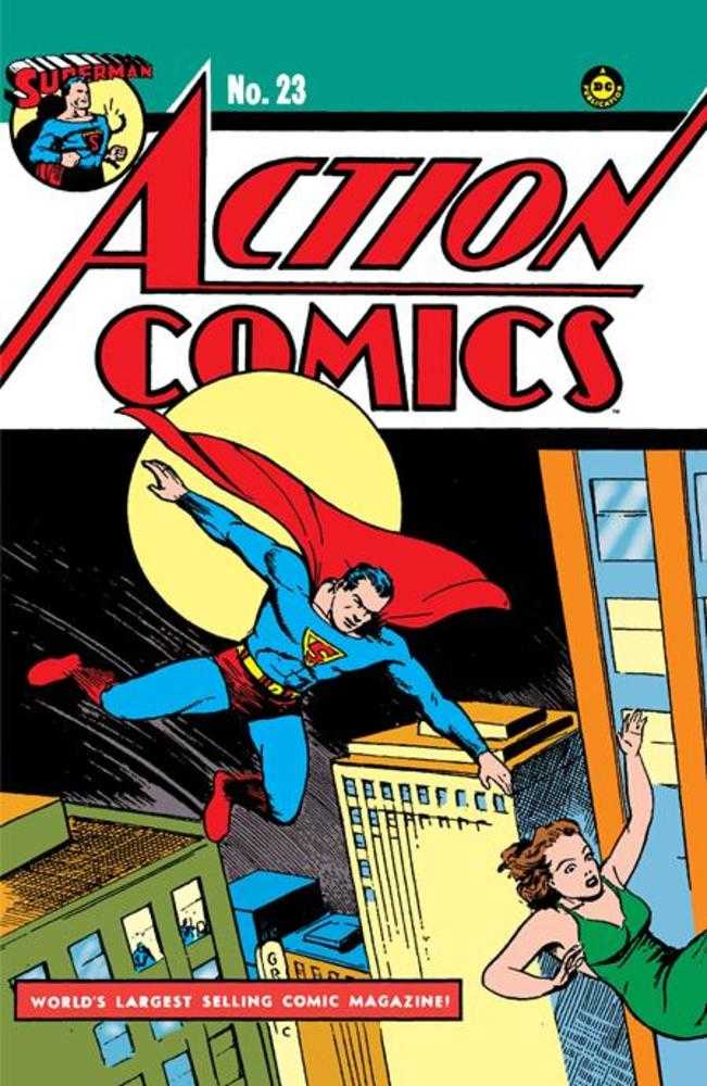 Action Comics #23 Facsimile Edition Cover A Joe Shuster | L.A. Mood Comics and Games