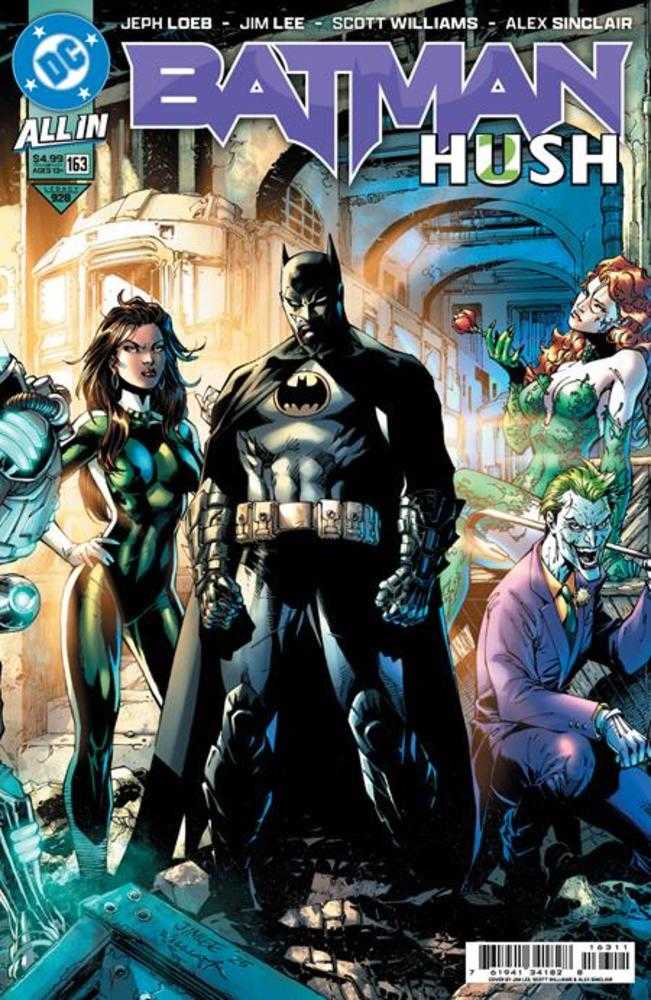 Batman #163 Cover A Jim Lee & Scott Williams Batman Connecting Middle Alternate Color | L.A. Mood Comics and Games