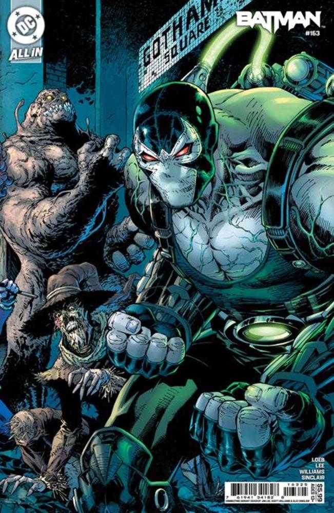 Batman #163 Cover D Jim Lee & Scott Williams Batman Connecting Right Card Stock Variant | L.A. Mood Comics and Games