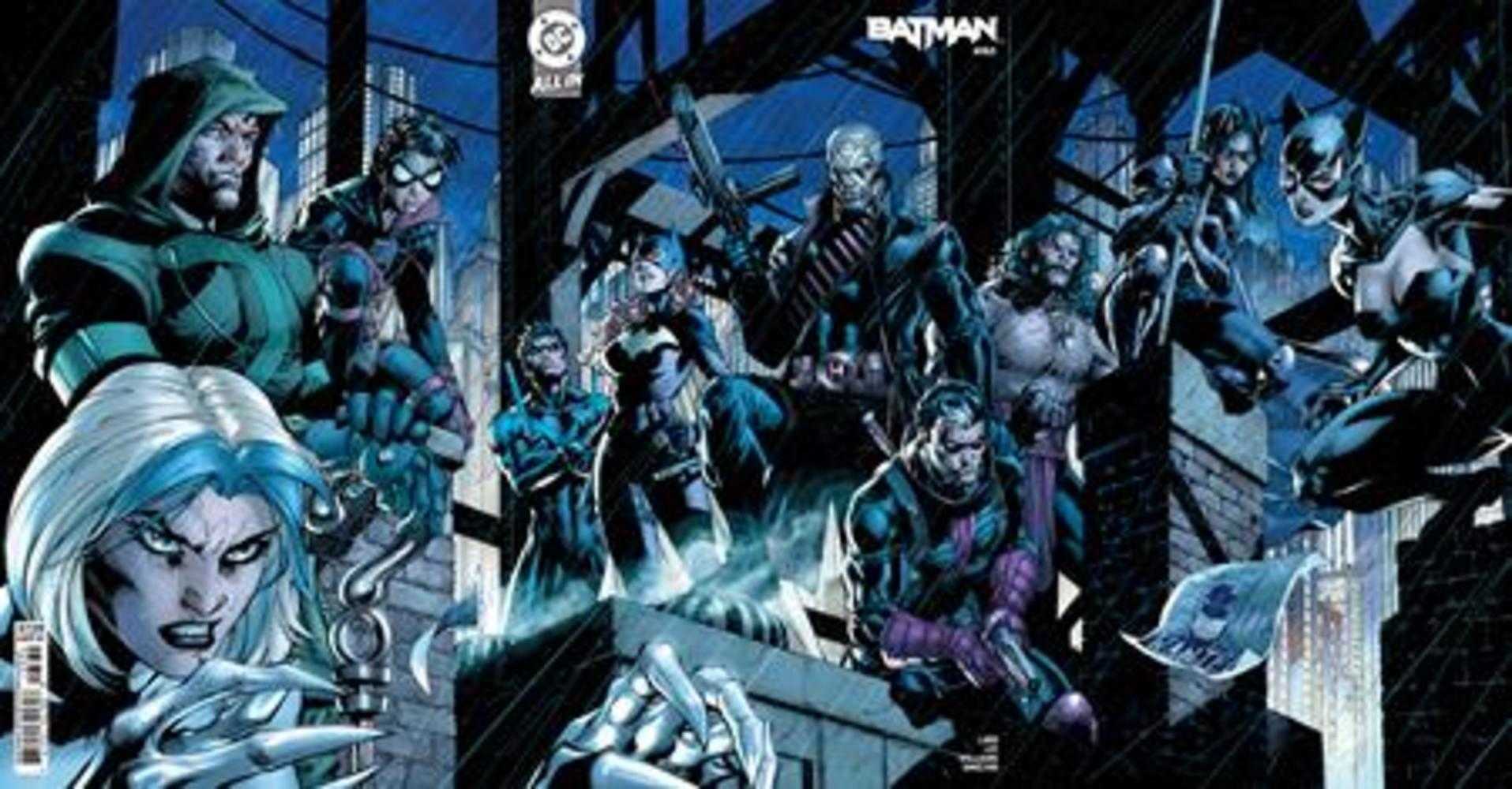 Batman #163 Cover I Jim Lee & Scott Williams Hush Connecting Gatefold Variant | L.A. Mood Comics and Games
