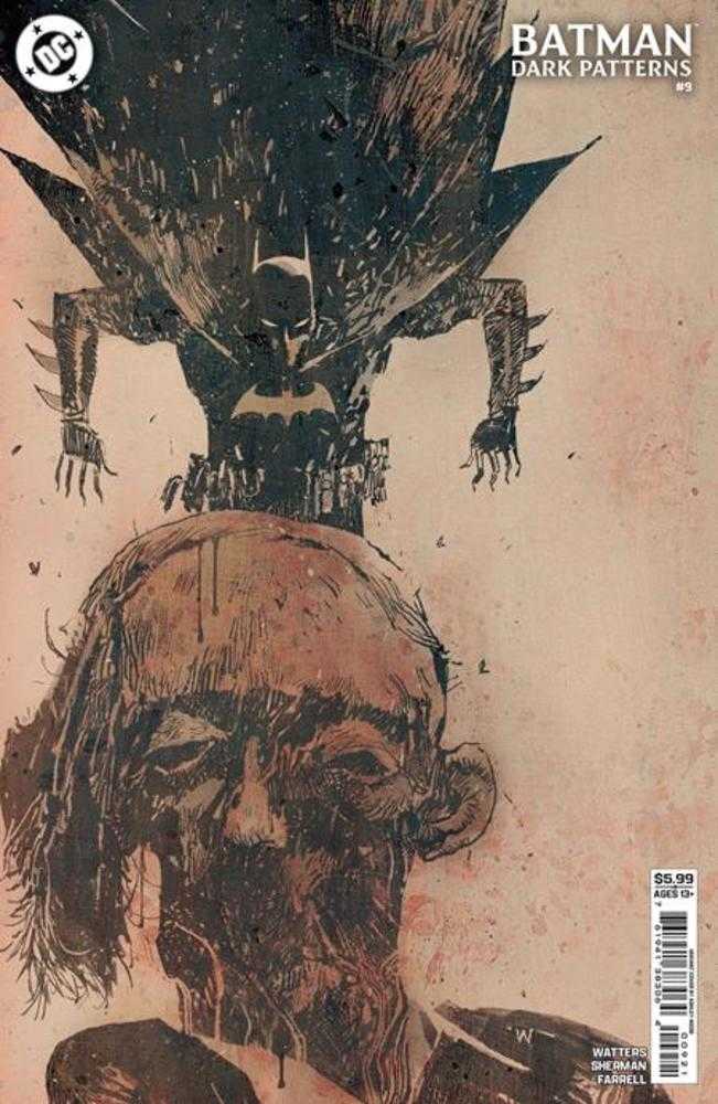 Batman Dark Patterns #9 (Of 12) Cover B Ashley Wood Card Stock Variant | L.A. Mood Comics and Games