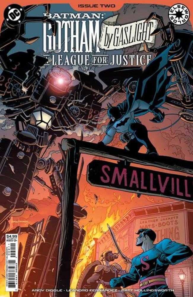 Batman Gotham By Gaslight A League For Justice #2 (Of 6) Cover A Leandro Fernandez | L.A. Mood Comics and Games