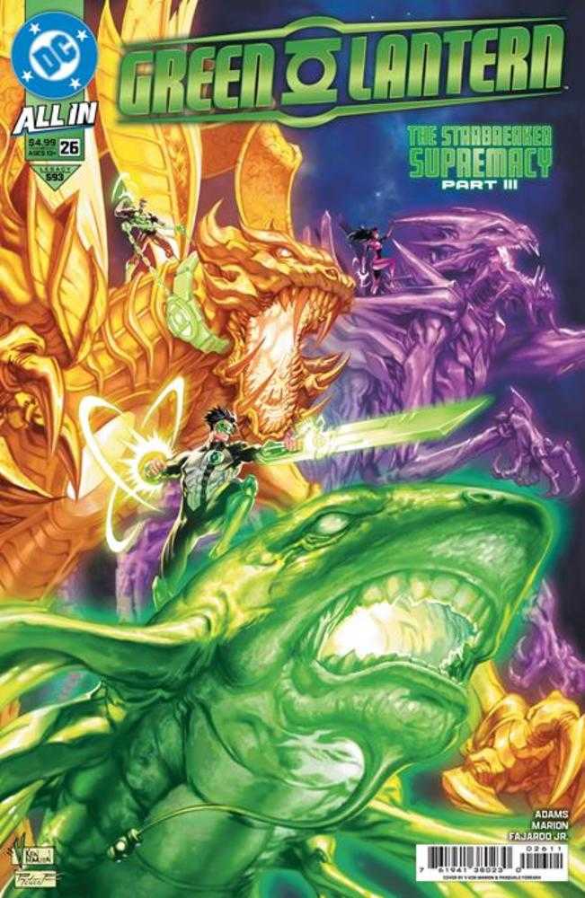 Green Lantern #26 Cover A V Ken Marion Connecting (Starbreaker Supremacy) | L.A. Mood Comics and Games