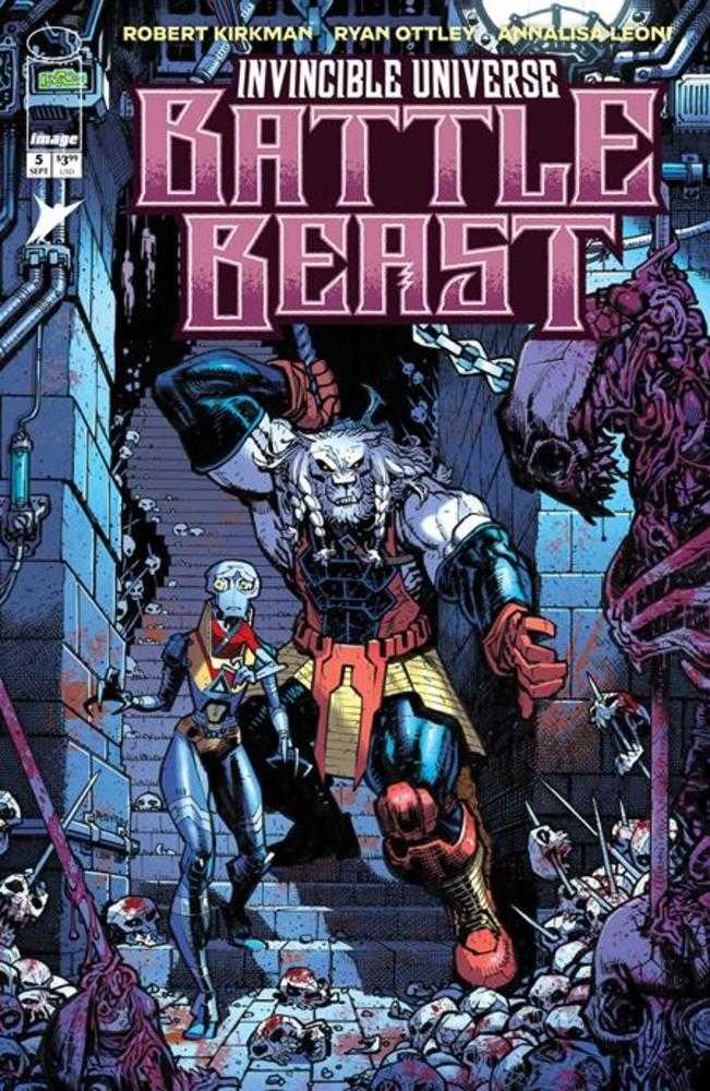 Invincible Universe Battle Beast #5 Cover A Ryan Ottley & Annalisa Leoni | L.A. Mood Comics and Games