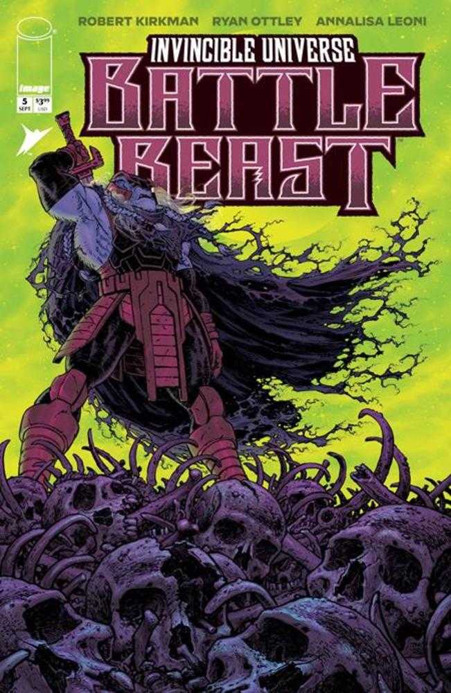 Invincible Universe Battle Beast #5 Cover B Tony Moore Variant | L.A. Mood Comics and Games