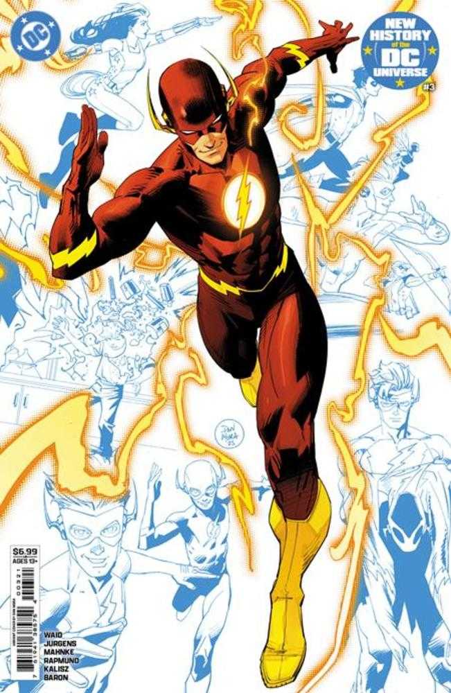 New History Of The DC Universe #3 (Of 4) Cover B Dan Mora Card Stock Variant | L.A. Mood Comics and Games
