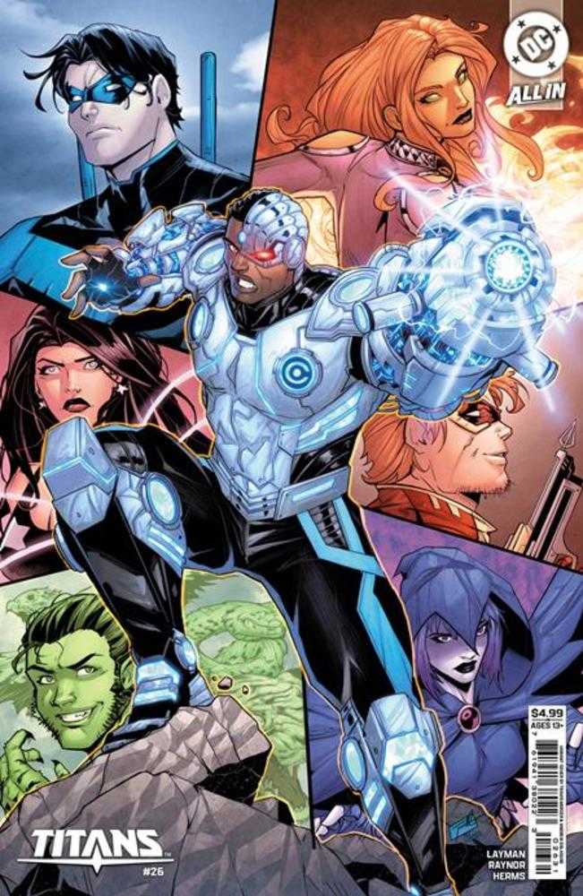 Titans #26 Cover C Travis Mercer Card Stock Variant | L.A. Mood Comics and Games