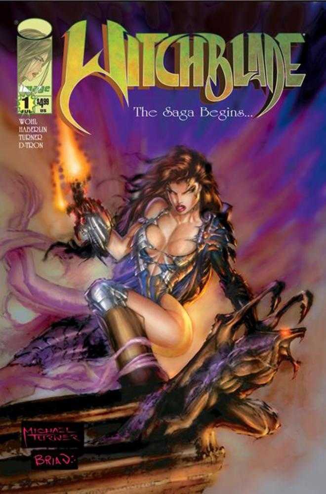 Witchblade #1 Facsimile Edition Cover B Michael Turner Foil Variant (Mature) | L.A. Mood Comics and Games