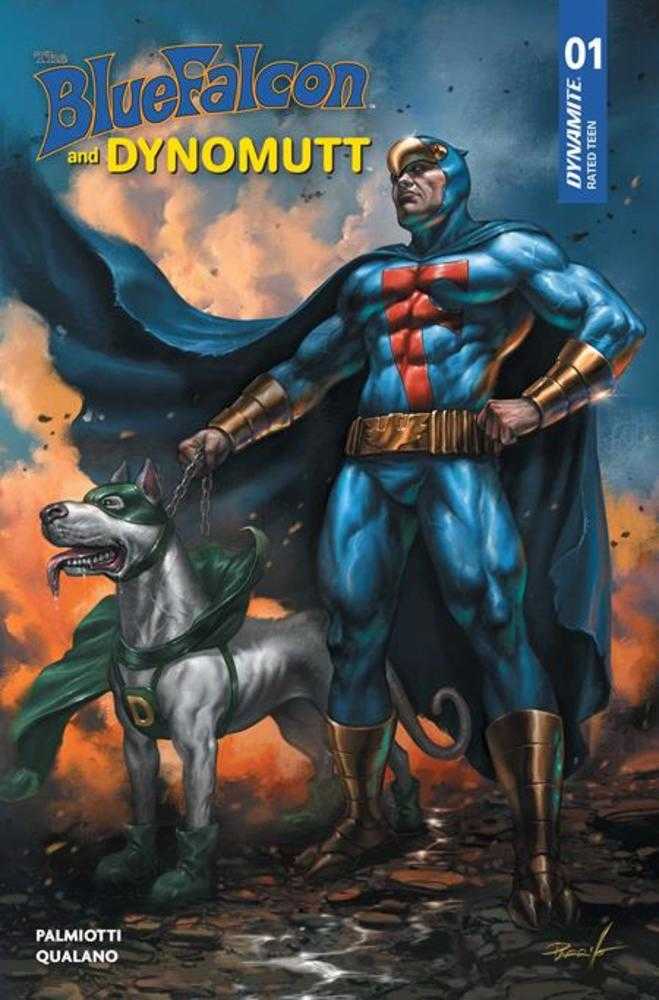 Blue Falcon & Dynomutt #1 Cover A Lucio Parrillo | L.A. Mood Comics and Games