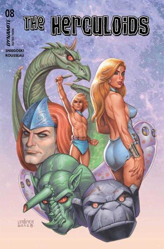 Herculoids #8 Cover B Michael Joseph Linsner Variant | L.A. Mood Comics and Games