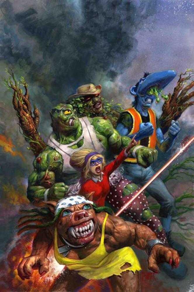 Toxic Avenger Comics #3 Cover C Fred Harper Exclusive Trading Card By Rob Steen Variant (Mature) | L.A. Mood Comics and Games