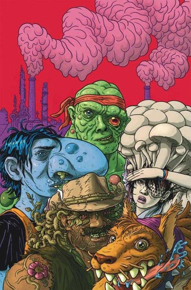 Toxic Crusaders #1 (Of 5) Cover D Tristan Wright Exclusive Trading Card By Matt Bors Variant (Mature) | L.A. Mood Comics and Games