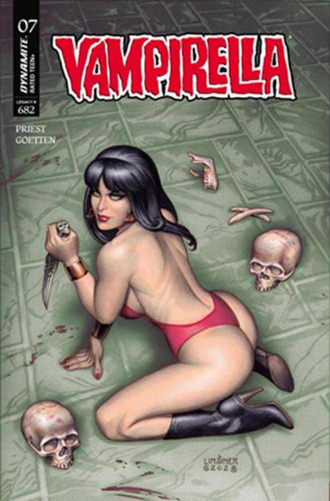 Vampirella (2025) #7 Cover C Joseph Michael Linsner Variant | L.A. Mood Comics and Games