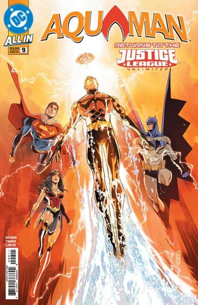 Aquaman #9 Cover A John Timms | L.A. Mood Comics and Games