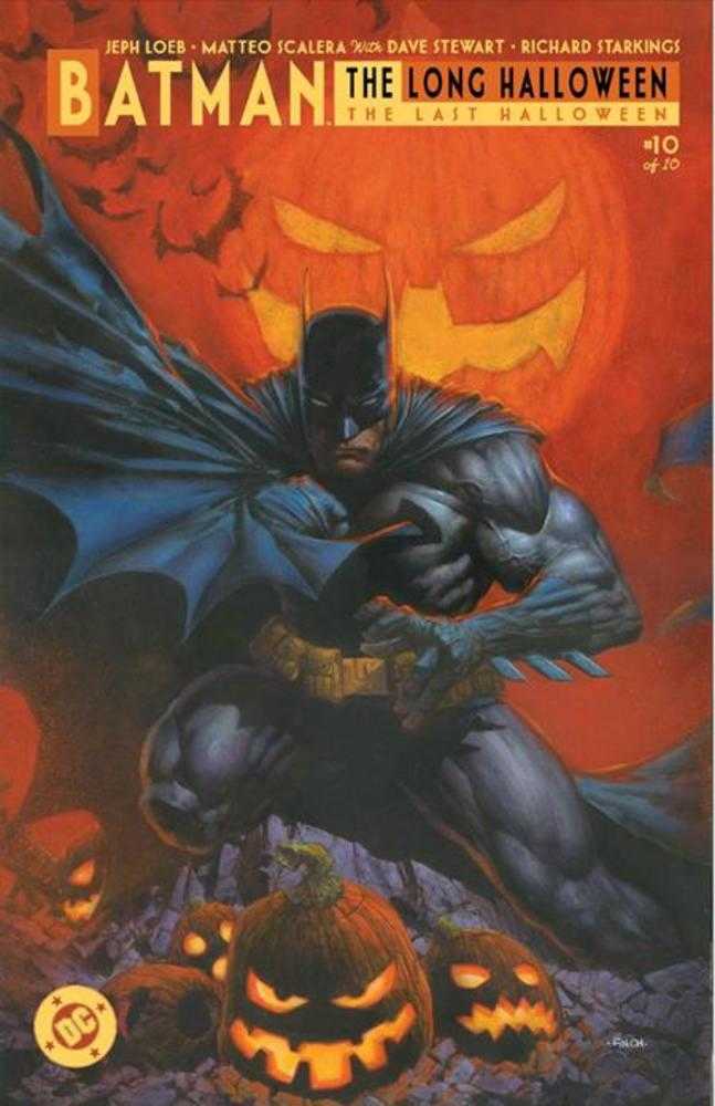 Batman The Long Halloween The Last Halloween #10 (Of 10) Cover D David Finch Card Stock Variant | L.A. Mood Comics and Games