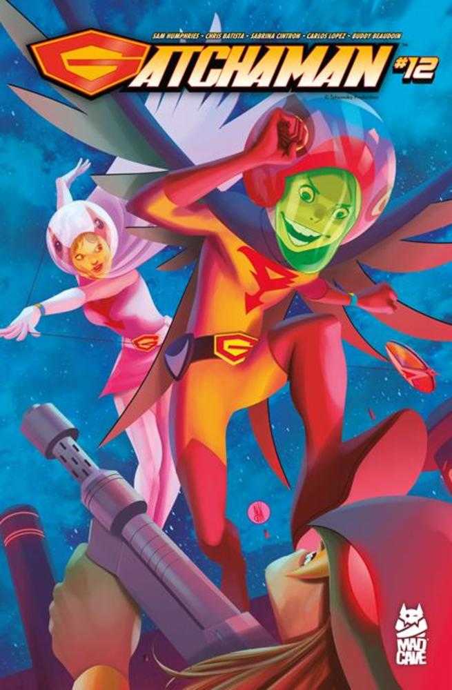 Gatchaman #12 Cover A Inaki Miranda | L.A. Mood Comics and Games