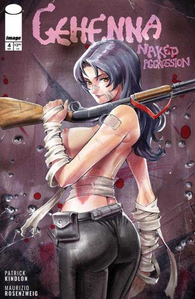 Gehenna Naked Aggression #4 (Of 4) Cover C Rodrigo Yoshimiya Nsfw Polybagged Variant | L.A. Mood Comics and Games