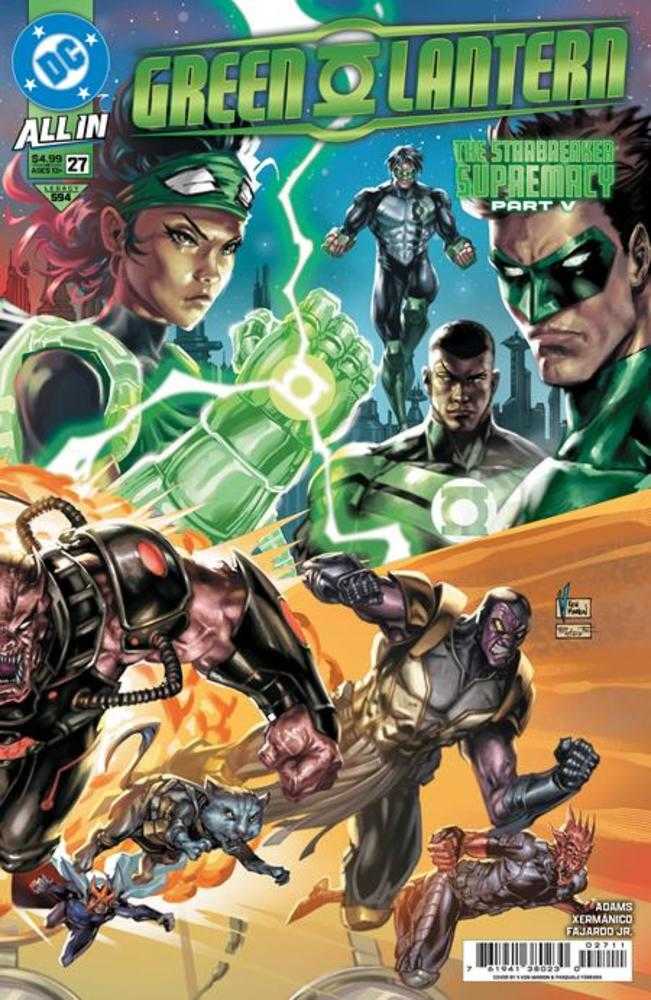Green Lantern #27 Cover A V Ken Marion (Starbreaker Supremacy) | L.A. Mood Comics and Games