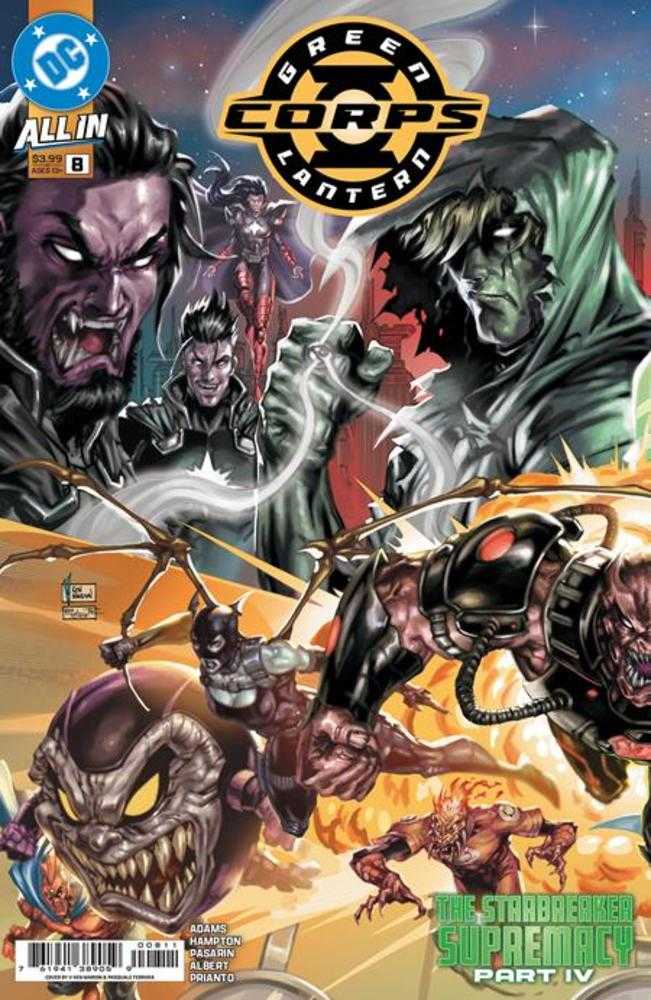 Green Lantern Corps #8 Cover A V Ken Marion (Starbreaker Supremacy) | L.A. Mood Comics and Games