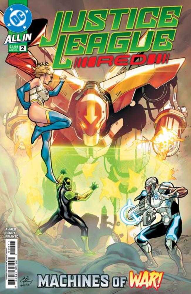 Justice League Red #2 (Of 6) Cover A Clayton Henry | L.A. Mood Comics and Games