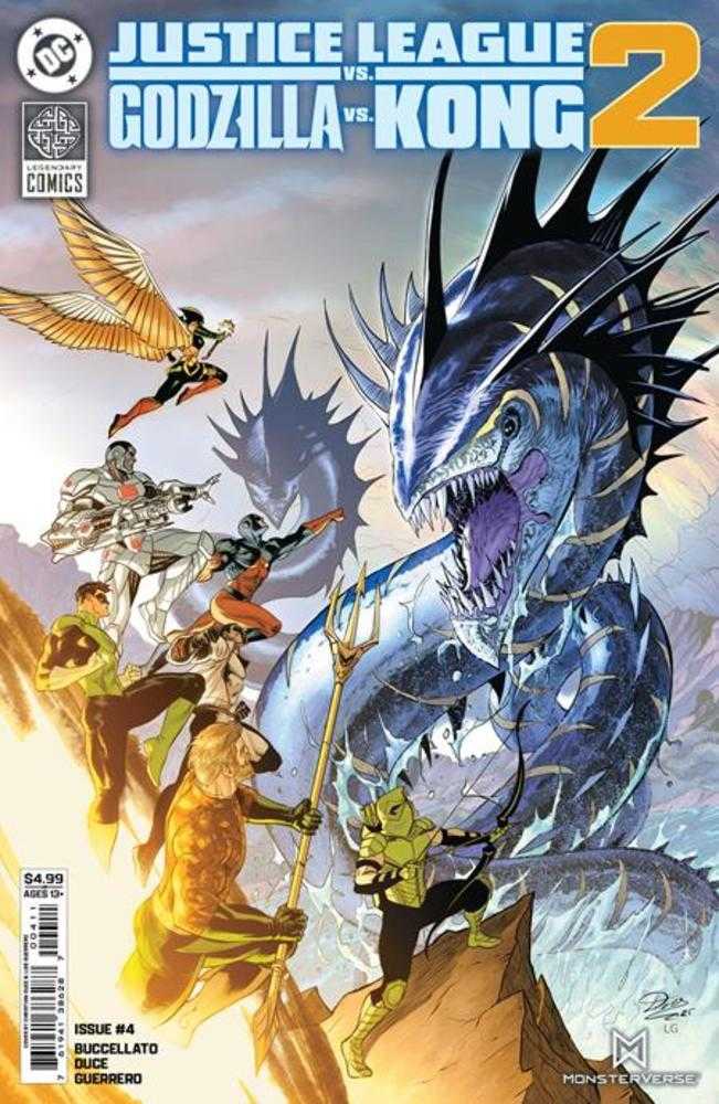 Justice League vs Godzilla vs Kong 2 #4 (Of 7) Cover A Christian Duce | L.A. Mood Comics and Games