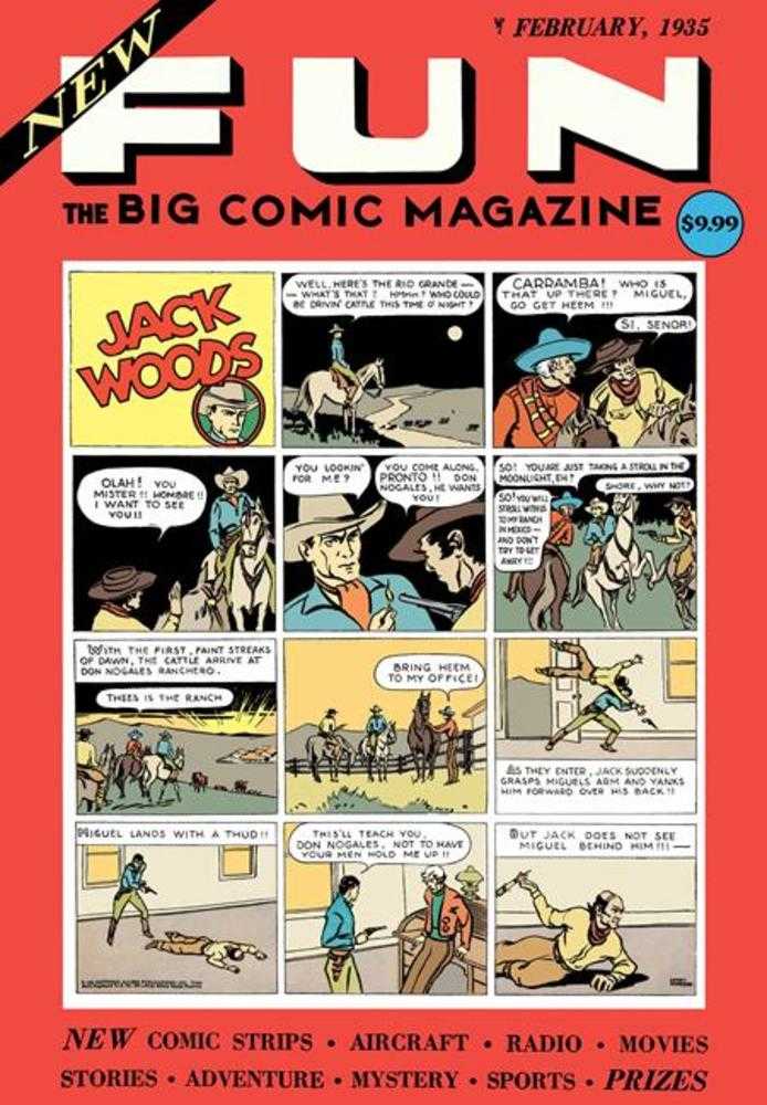 New Fun Comics #1 Facsimile Edition Cover A Lyman Anderson | L.A. Mood Comics and Games