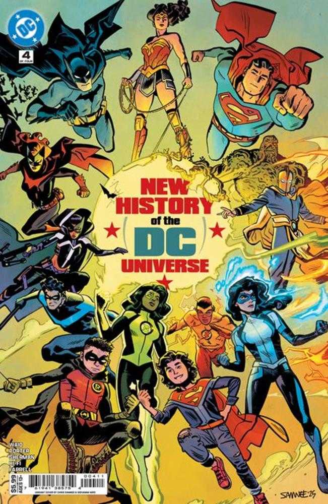 New History Of The DC Universe #4 (Of 4) Cover A Chris Samnee | L.A. Mood Comics and Games