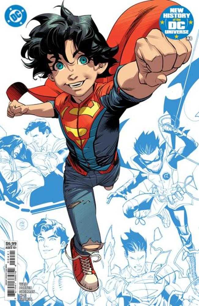 New History Of The DC Universe #4 (Of 4) Cover B Dan Mora Card Stock Variant | L.A. Mood Comics and Games